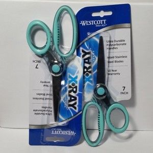 Westcott 7" Scissors Blue 2 Pack